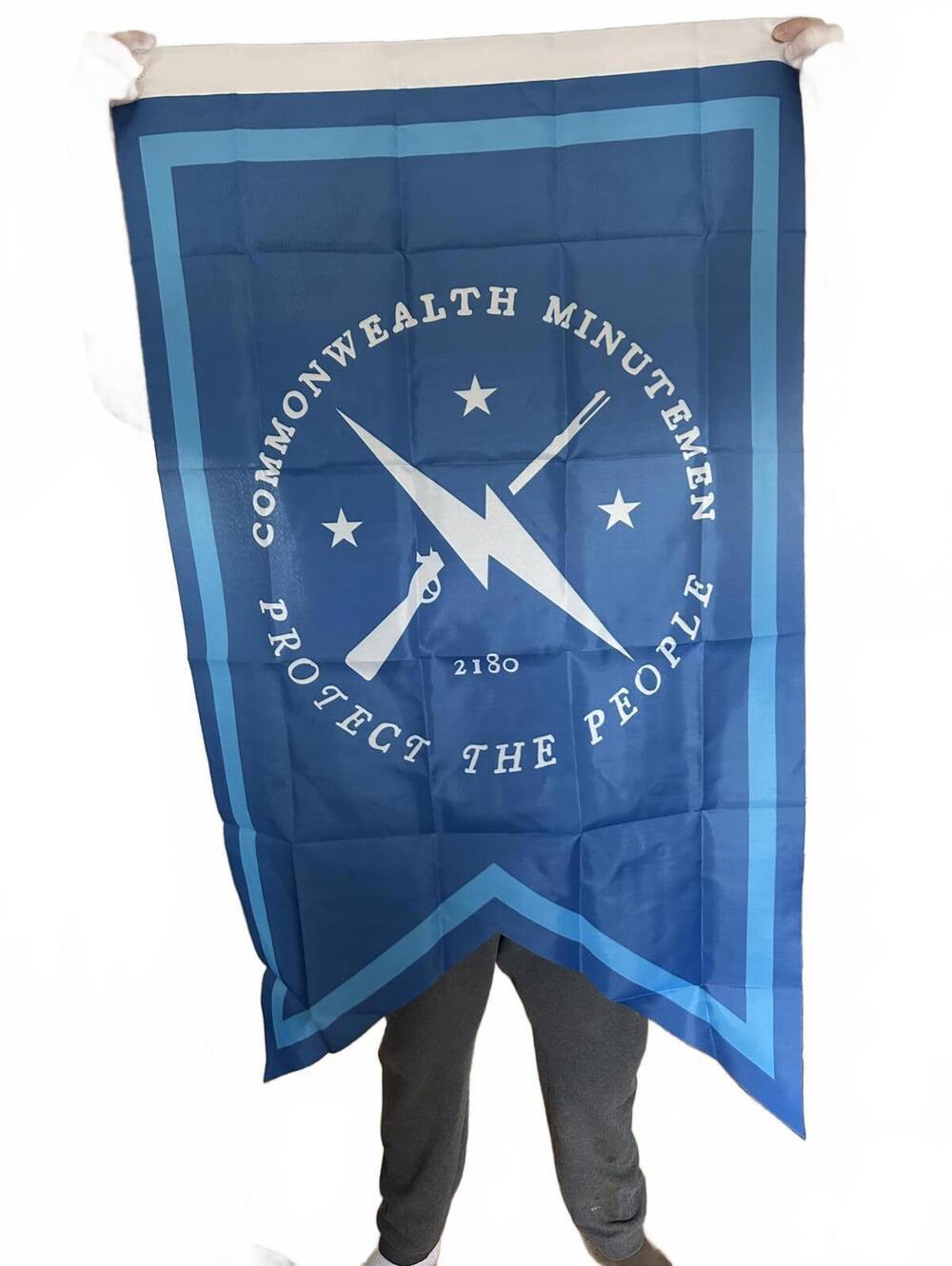 Commonwealth Minutemen Banner Flag